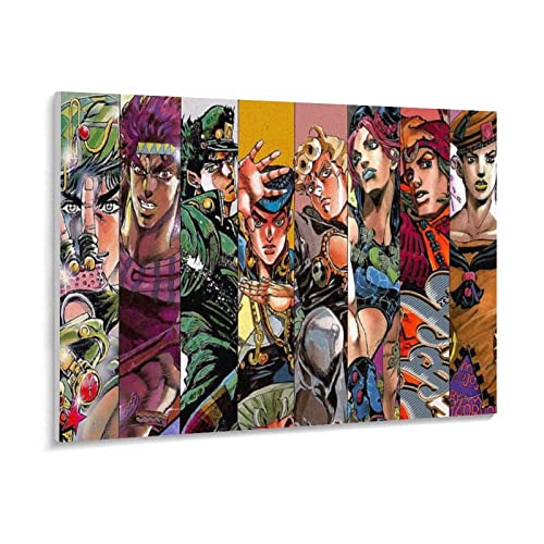 Jigsaw Puzzles 1000 Stück Jojos Bizarres Abenteuer Japan Anime Poster Für Papierkinder Spiele Lernspielzeug（50x70cm-z6p von THEVWL