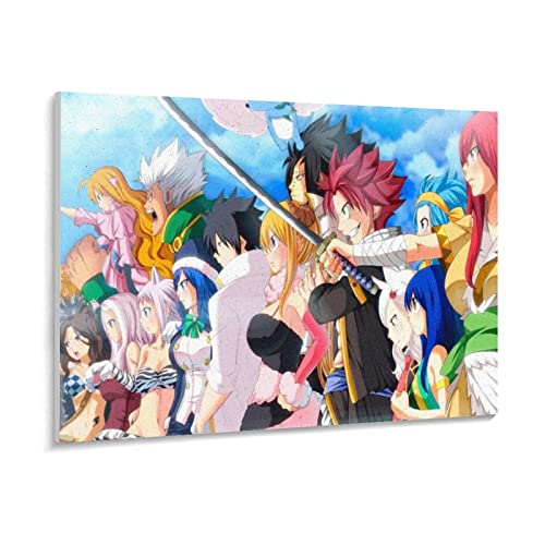 Puzzle 1000 Stück Fairy Tail Anime Poster Für Papier Kinder Spielzeug Dekompression Spiel（50x70cm-z22p von THEVWL