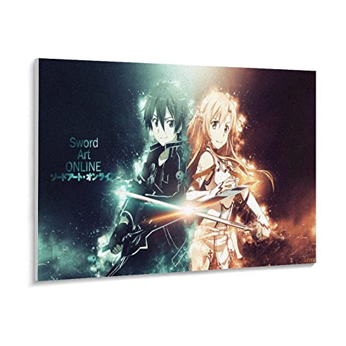 Puzzle 1000 Teile für Erwachsene, Puzzle Anime Sword Art Online,Puzzle Teenager Jungen Mädchen Puzzle for Teen Lernspiel Holiday Challenging Puzzle（50x70cm-s197x von THEVWL