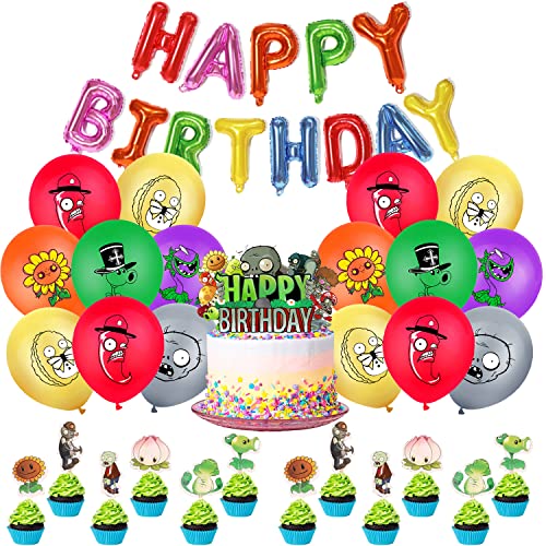 Geburtstag Deko 26 pcs,Luftballons, Happy Birthday Banner, Kuchen Dekoration,Party Dekoration, Kinder Geburtstagsparty Geburtstag Deko 26 pcs,Luftballons, Happy Birthday Banner, Kuchen Dekoration,Party Dekoration, Kinder Geburtstagsparty von THEXIU
