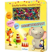 THIENEMANN 823783 Schüttel-Pappe: Schüttel kräftig, schüttel fest, wir feiern ein Geburtstagsfest!: Mitmach-Buch mit Glitzerkonfetti THIENEMANN 823783 Schüttel-Pappe: Schüttel kräftig, schüttel fest, wir feiern ein Geburtstagsfest!: Mitmach-Buch mit Glitzerkonfetti von THIENEMANN