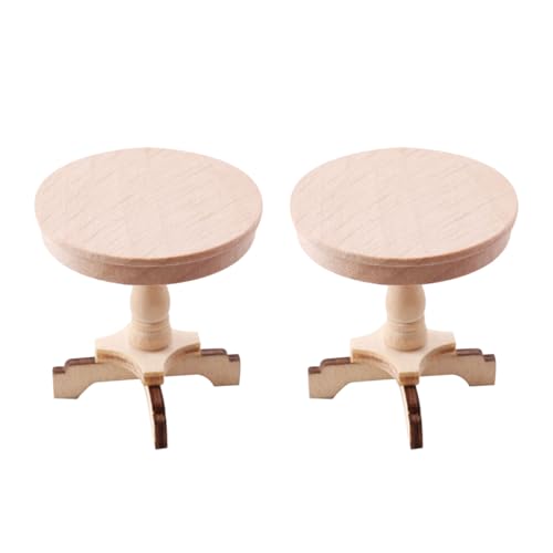 1:12 Skala Runder Couchtisch Aus Naturholz Für Modellanzeigen Vintage Miniatur Decors 1:12 Skala Runder Couchtisch Aus Naturholz Für Modellanzeigen Vintage Miniatur Decors von THINCAN