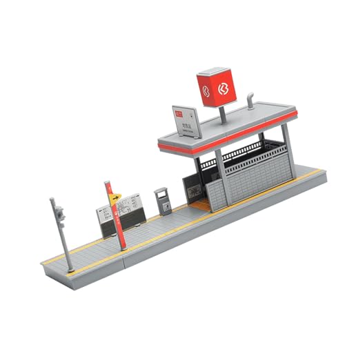 2. Miniature U Bahn Bahnhofsgebäude Set 1/64 Modell Zuglayout Accessoire Für Hobbyisten Landschaftsbahn Baugruppe Set 2. Miniature U Bahn Bahnhofsgebäude Set 1/64 Modell Zuglayout Accessoire Für Hobbyisten Landschaftsbahn Baugruppe Set von THINCAN