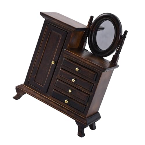 THINCAN Antike Miniatur Schminktisch Für Dollhouses Collector 1/16 Realistische Vanity Tischmöbel Mit Simulationsdetail Dollhouses Accessoires THINCAN Antike Miniatur Schminktisch Für Dollhouses Collector 1/16 Realistische Vanity Tischmöbel Mit Simulationsdetail Dollhouses Accessoires von THINCAN