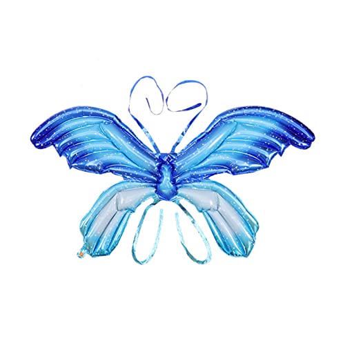 Ballon Butterfly Flügel Kostüme Wand Decors Feen Flügel Für Mädchen Halloween Cosplay Engel Flügelauftritte Requisiten Requisiten von THINCAN
