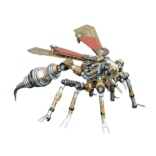 Creative Steampunk Unassembled Metallmodell Set Für Puzzle Enthusiasten 3D Mechanical Insekt Theme Spielzeug Creative Steampunk Unassembled Metallmodell Set Für Puzzle Enthusiasten 3D Mechanical Insekt Theme Spielzeug von THINCAN