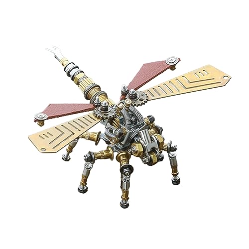 Creative Steampunk Unassembled Metallmodell Set Für Puzzle Enthusiasten 3D Mechanical Insekt Theme Spielzeug Creative Steampunk Unassembled Metallmodell Set Für Puzzle Enthusiasten 3D Mechanical Insekt Theme Spielzeug von THINCAN
