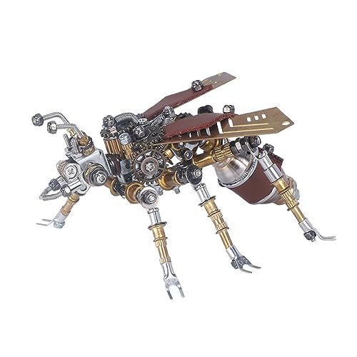 Creative Steampunk Unassembled Metallmodell Set Für Puzzle Enthusiasten 3D Mechanical Insekt Theme Spielzeug Creative Steampunk Unassembled Metallmodell Set Für Puzzle Enthusiasten 3D Mechanical Insekt Theme Spielzeug von THINCAN