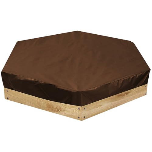 Drawess Sandbox Abdeckung Freien Staubdichtem Hexagonales Sandkastenabdeck Drawess Sandbox Abdeckung Freien Staubdichtem Hexagonales Sandkastenabdeck von THINCAN
