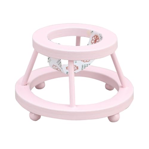 THINCAN Elegante Miniatur Baby Walker Für Puppenhäuser 1:12 Holz Walker Realistische Wanderstuhl Dollhouses Möbelpuppenhaus Accessoire THINCAN Elegante Miniatur Baby Walker Für Puppenhäuser 1:12 Holz Walker Realistische Wanderstuhl Dollhouses Möbelpuppenhaus Accessoire von THINCAN