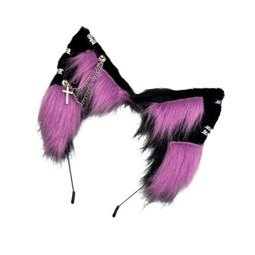 Fashion Plüsch Tierisches Ohrhaarband Halloween Party Accessoire Für Kinder Erwachsene Weich von THINCAN