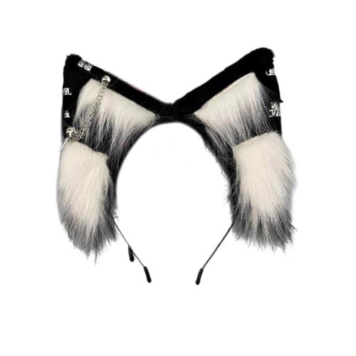 Fashion Plüsch Tierisches Ohrhaarband Halloween Party Accessoire Für Kinder Erwachsene Weich von THINCAN