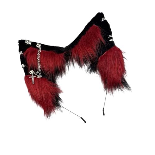 Fashion Plüsch Tierisches Ohrhaarband Halloween Party Accessoire Für Kinder Erwachsene Weich von THINCAN