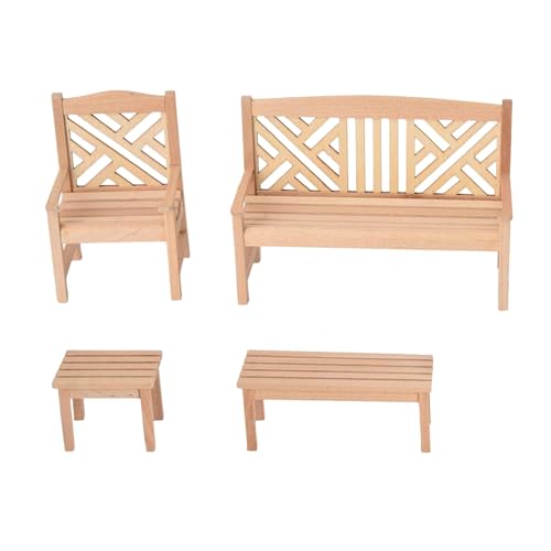 Garten Set Stuhlmodell Für Puppenhaus Vintage Stuhlmodell Display Stuhl 1:12 Spielzeuggirls Dollhouses Tun Spiele Dollhouses Outdoor Decore von THINCAN