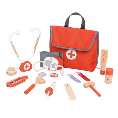 Holzarzt So Als Würde Man EIN Spiel Für Kinder Mit Stethoskop Thermograph Sicherer Bildungsspielzeug Für Kinder Aus Holz Doktor Spielen. Holzarzt So Als Würde Man EIN Spiel Für Kinder Mit Stethoskop Thermograph Sicherer Bildungsspielzeug Für Kinder Aus Holz Doktor Spielen. von THINCAN