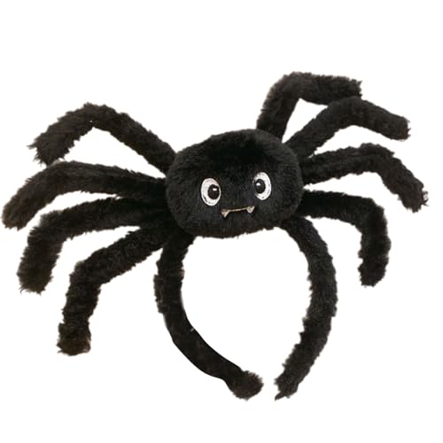 Kinder Sichere Halloween Kopfbedeckung Waschbarer Stoff Bat Katze Arachnid Design Haarbandparty Tragen Haare Haop Kopfbedeckung Halloween Kostümzubehör Für Kinder von THINCAN