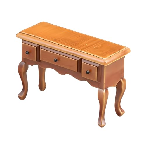 THINCAN Miniatur Schreibtisch 1/12 Maßnahmenmodellmöbel Für Dollhouses Wohnzimmer Und Schlafzimmer Szene Display Zubehör Verbesserungen Miniatur Schreibtisch THINCAN Miniatur Schreibtisch 1/12 Maßnahmenmodellmöbel Für Dollhouses Wohnzimmer Und Schlafzimmer Szene Display Zubehör Verbesserungen Miniatur Schreibtisch von THINCAN