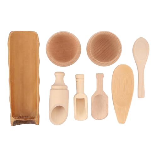 Naturhölzern So Tun Um Küchen Utensil Werkzeug Set Von 8 Für Kleinkind Zu Beginn des Lernens Und Der Sensorischen Lebensfähigkeiten Zu Entwickeln Um Küchenutensilien Set Spielen Naturhölzern So Tun Um Küchen Utensil Werkzeug Set Von 8 Für Kleinkind Zu Beginn des Lernens Und Der Sensorischen Lebensfähigkeiten Zu Entwickeln Um Küchenutensilien Set Spielen von THINCAN