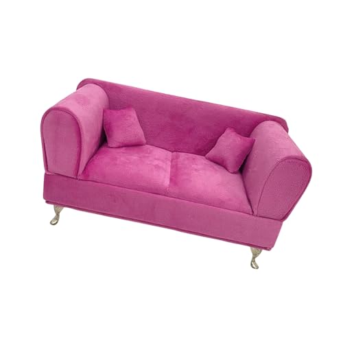 Premium Miniatur Sofa Möbel Für Puppenhäuser Schmuckschachtel Design Sicherer Kinderspiele Spielpuppenhäuser Velvet Sofa Organizer von THINCAN