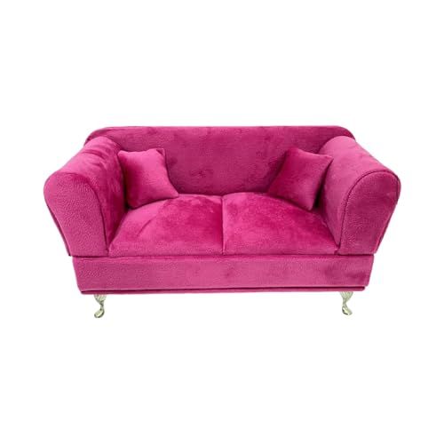 Premium Miniatur Sofa Möbel Für Puppenhäuser Schmuckschachtel Design Sicherer Kinderspiele Spielpuppenhäuser Velvet Sofa Organizer von THINCAN