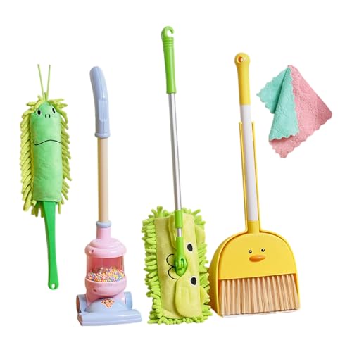 Rollenspiele Housekeeping Set Kinder Reinigungswerkzeuge Besen Mop Mop Dustpan So Tun Als Pädagogisches Spielzeug Für Kinder 3+ Koordinationsfähigkeiten Entwickeln Die So Tun Rollenspiele Housekeeping Set Kinder Reinigungswerkzeuge Besen Mop Mop Dustpan So Tun Als Pädagogisches Spielzeug Für Kinder 3+ Koordinationsfähigkeiten Entwickeln Die So Tun von THINCAN