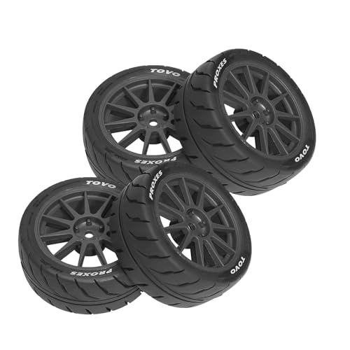 THINCAN 1/10 Radreifen Gummi Radversorgung Für Autospielzeug Fernbedienung Crawlers Modellauto Gummi Rad Teile THINCAN 1/10 Radreifen Gummi Radversorgung Für Autospielzeug Fernbedienung Crawlers Modellauto Gummi Rad Teile von THINCAN
