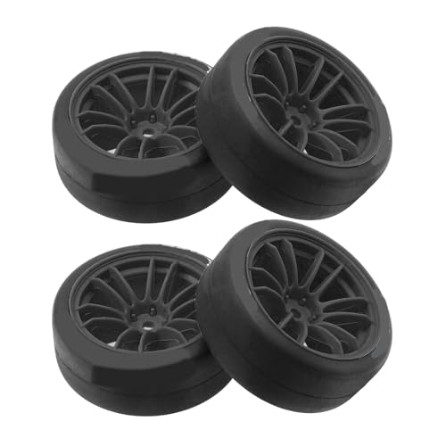 THINCAN 1/10 Radreifen Gummi Radversorgung Für Autospielzeug Fernbedienung Crawlers Modellauto Gummi Rad Teile THINCAN 1/10 Radreifen Gummi Radversorgung Für Autospielzeug Fernbedienung Crawlers Modellauto Gummi Rad Teile von THINCAN