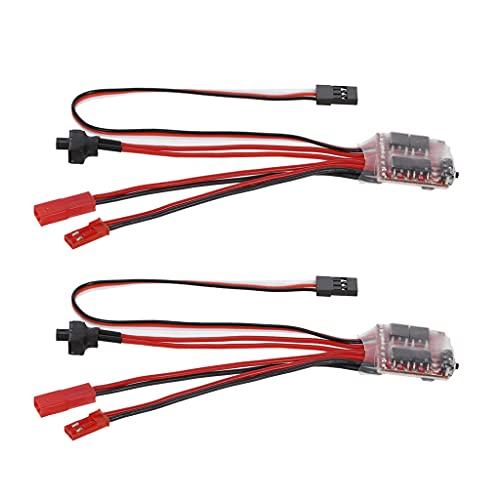 THINCAN 1 Stück/2 Teile Fernbedienungsmodell Auto Gebürstet ESC 1x/2x Autoteile Modellauto Teile Werkzeuge von THINCAN