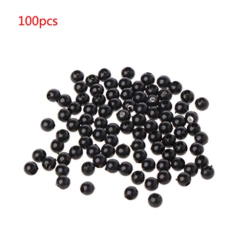 THINCAN 100 Prozent 3-12 Mm Schwarze Sicherheit Für Puppenaugen Nähen Perlen Für Bären Stoffspielzeug von THINCAN