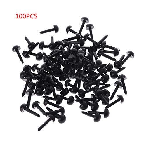THINCAN 100pcs 3mm/4mm/5mm/6mm Für Puppenpuppen Plastik Black Pin Sicherheitsaugen Für Han THINCAN 100pcs 3mm/4mm/5mm/6mm Für Puppenpuppen Plastik Black Pin Sicherheitsaugen Für Han von THINCAN