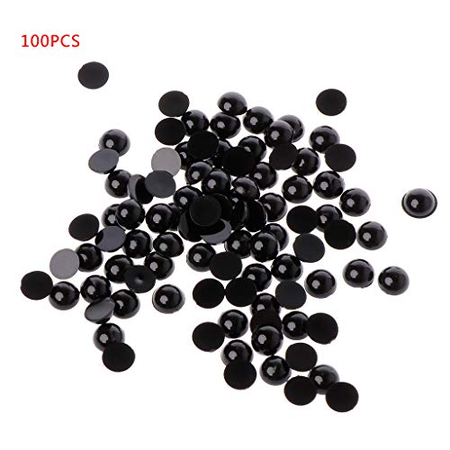 THINCAN 100pcs 6-18mm Schwarze Plastiksicherheitsaugen Für Bären Für Puppentierpuppenhandwerk C. von THINCAN