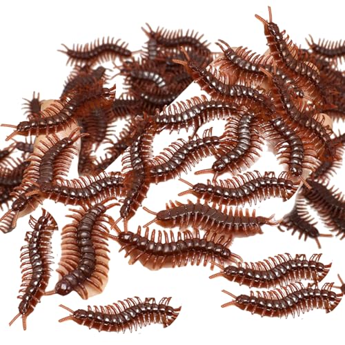 THINCAN 100pcs Realistische Kakerlaken Gag Spielzeug Heimzubehör Für Halloweens Party Dekoration Und Beängstigende Streiche Tragbar THINCAN 100pcs Realistische Kakerlaken Gag Spielzeug Heimzubehör Für Halloweens Party Dekoration Und Beängstigende Streiche Tragbar von THINCAN