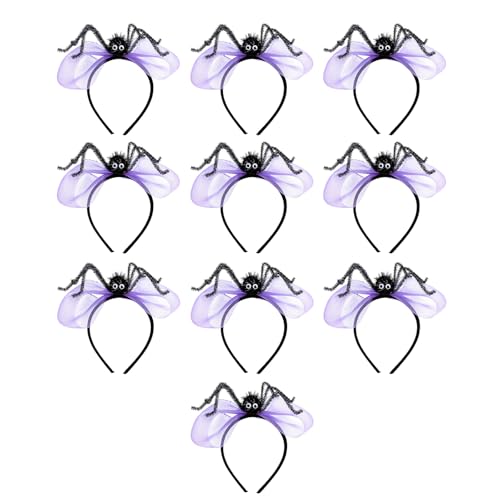 THINCAN 10pcs Halloween Maskerades Haarzubehörbänder Zartes Bowknot Accessoire Für Kostümkleid Stirnbänder THINCAN 10pcs Halloween Maskerades Haarzubehörbänder Zartes Bowknot Accessoire Für Kostümkleid Stirnbänder von THINCAN