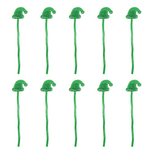 THINCAN 10pcs Klebrige Hände Spielzeug Elastisch Dehnbar Klebrig Für Palmspielzeug Weihnachtshut Geformte Knifflige Hände Spielzeug Geschenke Für Ki von THINCAN