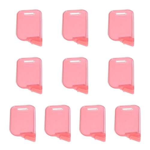 THINCAN 10pcs Kunststoffhandelskartenbox Schalldämpfer Clip Spacer Klassifizierung Barrier Platte Clip Speicher Partikett Tafel Separatoreinsätze von THINCAN