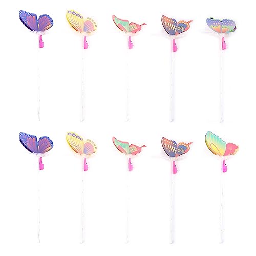 THINCAN 10pcs Schmetterlinge Light Stick Buntes Party LED Konzert Feenstab Lustiger Spielzeug Kinder Geschenke Weihnachten THINCAN 10pcs Schmetterlinge Light Stick Buntes Party LED Konzert Feenstab Lustiger Spielzeug Kinder Geschenke Weihnachten von THINCAN