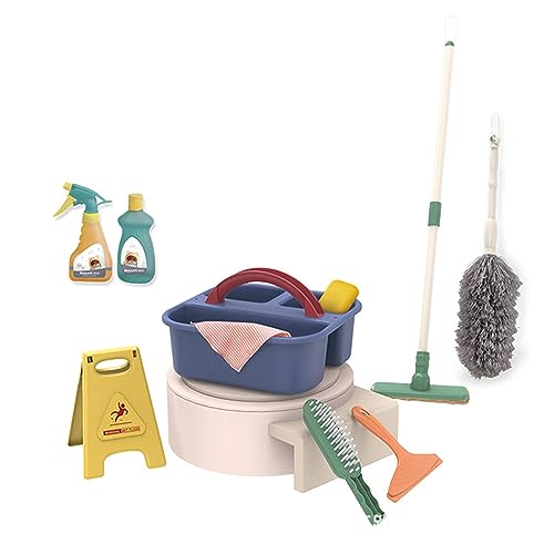 THINCAN 11pcs Kinder Realistische Haushaltsreinigung Spielzeugmädchen Tun Für Spielen Mop Pinsel Warnbrett Spielzeug Lustige Kleinkinder Weihnacht THINCAN 11pcs Kinder Realistische Haushaltsreinigung Spielzeugmädchen Tun Für Spielen Mop Pinsel Warnbrett Spielzeug Lustige Kleinkinder Weihnacht von THINCAN