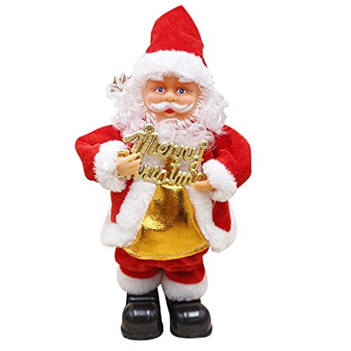 THINCAN 12 ’Toy Figur Elektrischer Weihnachtsmann Für Puppenrealistische Weihnachtsmann Weihnachtsbaum Ornament Miniatur Spielzeug Für Hausdekorati THINCAN 12 ’Toy Figur Elektrischer Weihnachtsmann Für Puppenrealistische Weihnachtsmann Weihnachtsbaum Ornament Miniatur Spielzeug Für Hausdekorati von THINCAN