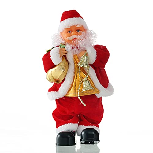 THINCAN 12 ’Toy Figur Elektrischer Weihnachtsmann Für Puppenrealistische Weihnachtsmann Weihnachtsbaum Ornament Miniatur Spielzeug Für Hausdekorati THINCAN 12 ’Toy Figur Elektrischer Weihnachtsmann Für Puppenrealistische Weihnachtsmann Weihnachtsbaum Ornament Miniatur Spielzeug Für Hausdekorati von THINCAN