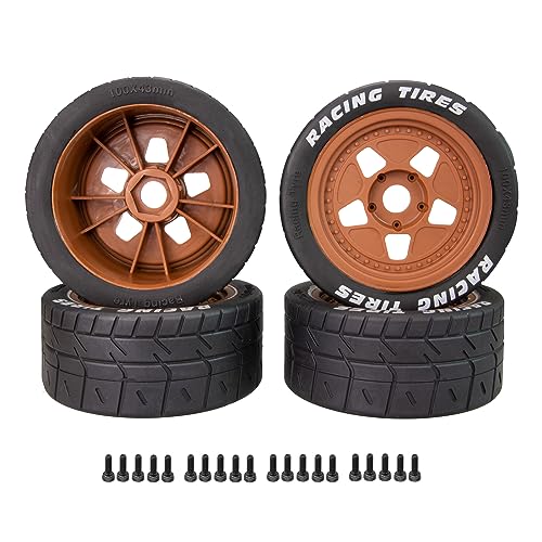 THINCAN 17 Mm Sechskantradreifen Groß 100 Mm Für 1: 7 1: 8 Fernbedienung Crawler Car 100mm Reifen Teile Upgrades von THINCAN