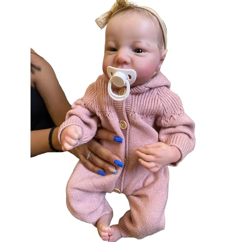 THINCAN 19 Zoll Süße Baby Realistisch Silikon Ganzkörper Weißer Haut Junge Süße Für Kinderpuppe Mit Kleidung THINCAN 19 Zoll Süße Baby Realistisch Silikon Ganzkörper Weißer Haut Junge Süße Für Kinderpuppe Mit Kleidung von THINCAN