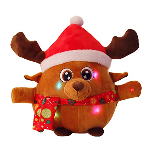 THINCAN 20 Cm/8in Weihnachten Weihnachtsdekoration Plüsch Gefülltes Hirschspielzeug Geburtstagsgeschenk Interaktive Spielzeug Soft Party Neujahrsdekoration THINCAN 20 Cm/8in Weihnachten Weihnachtsdekoration Plüsch Gefülltes Hirschspielzeug Geburtstagsgeschenk Interaktive Spielzeug Soft Party Neujahrsdekoration von THINCAN