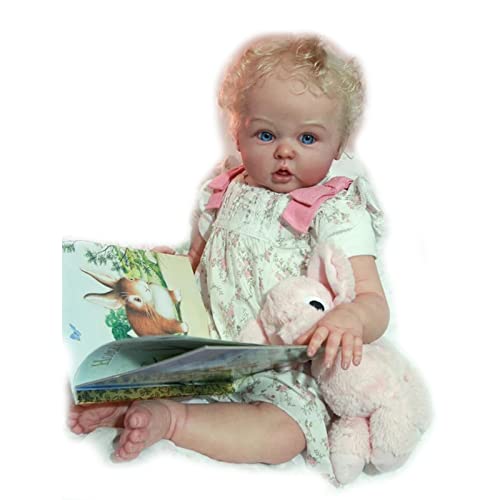 THINCAN 23.6in Hand Bemalt Für Puppen Gefäßvenen Kind Geschenk Für Baby Neujahr Relax Toy von THINCAN