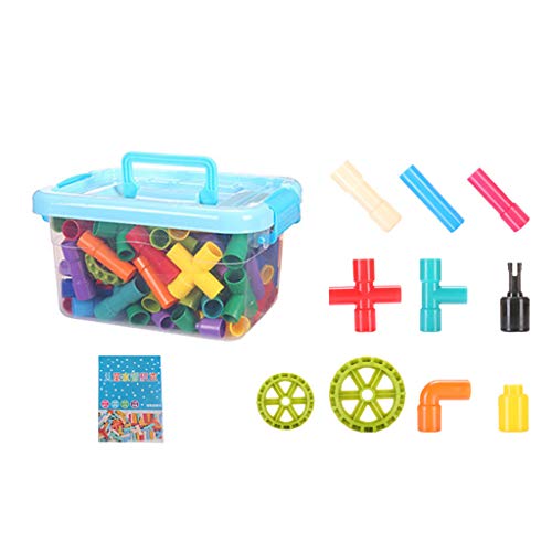 THINCAN 288 PCs/Box Pipes Building Block Spouts Gelenke Lernspielzeug Für Kinder Set Für Kinder THINCAN 288 PCs/Box Pipes Building Block Spouts Gelenke Lernspielzeug Für Kinder Set Für Kinder von THINCAN