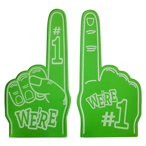 THINCAN 2pcs Cheerleading Handgesteschaum Finger Party Favor Für Versorgungswerkzeug Mardi Gras Jubeln Stuff Schaum Für Sporttreffen THINCAN 2pcs Cheerleading Handgesteschaum Finger Party Favor Für Versorgungswerkzeug Mardi Gras Jubeln Stuff Schaum Für Sporttreffen von THINCAN