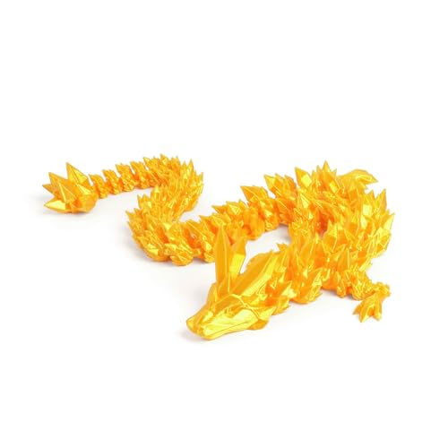 THINCAN 3D Gedruckter Drachenmodell Figur Spielzeug Mit Lebendiger Farbe Und Bewegliches Gelenk Design Für Kinderkollektor Geben von THINCAN