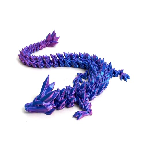 THINCAN 3D Gedruckter Drachenmodell Figur Spielzeug Mit Lebendiger Farbe Und Bewegliches Gelenk Design Für Kinderkollektor Geben von THINCAN