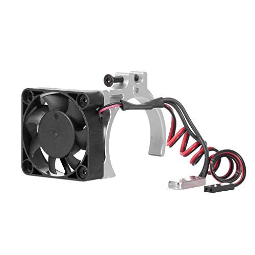 THINCAN 4 Farben Kühlkörpern Kühlkörper Mit Gekühltem Lüfter Für 1/10 Auto 3650 Größe Motor Motor Fernbedienung Autolastwagen Crawler Crawler von THINCAN