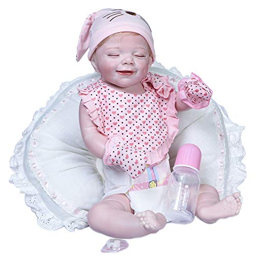 THINCAN 55 cm Realistisch Für Puppenweichkörper Kleinkind Babys Lebensechte Prinzessin Schlafspielzeug Geburtstag Mädchen THINCAN 55 cm Realistisch Für Puppenweichkörper Kleinkind Babys Lebensechte Prinzessin Schlafspielzeug Geburtstag Mädchen von THINCAN
