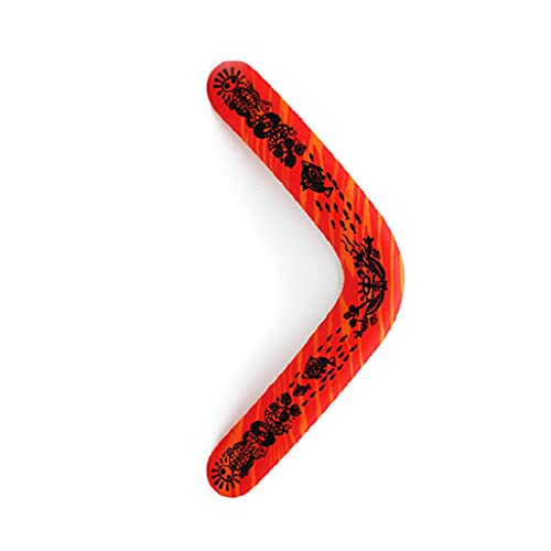 THINCAN 8in V Shape Boomerangs Mit Runden Kantenverletzung Kostenloser Strandspielzeug Freien Aktivitäten Interaktives Geschenk Für Kleinkind von THINCAN